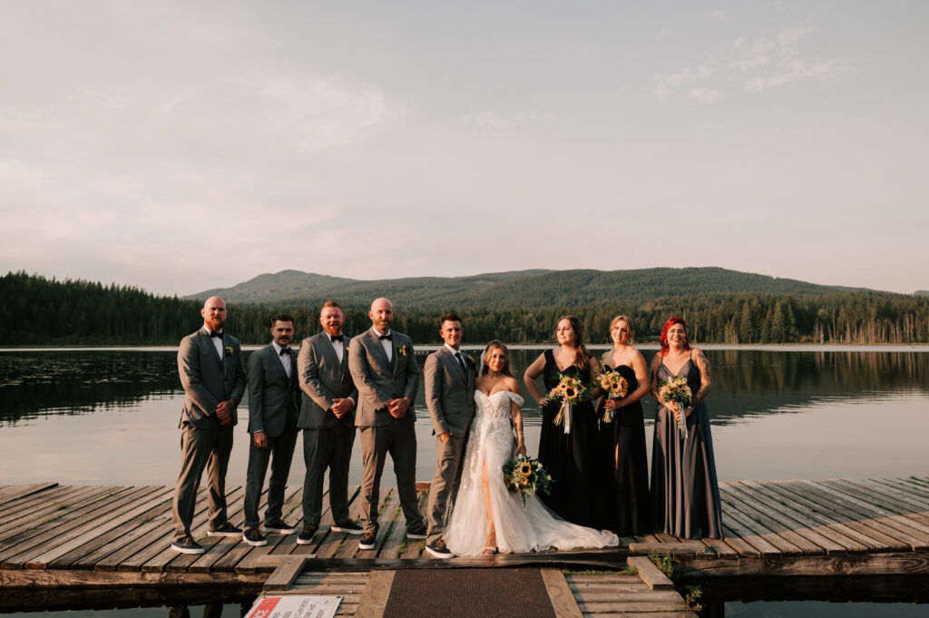 whonnock lake wedding