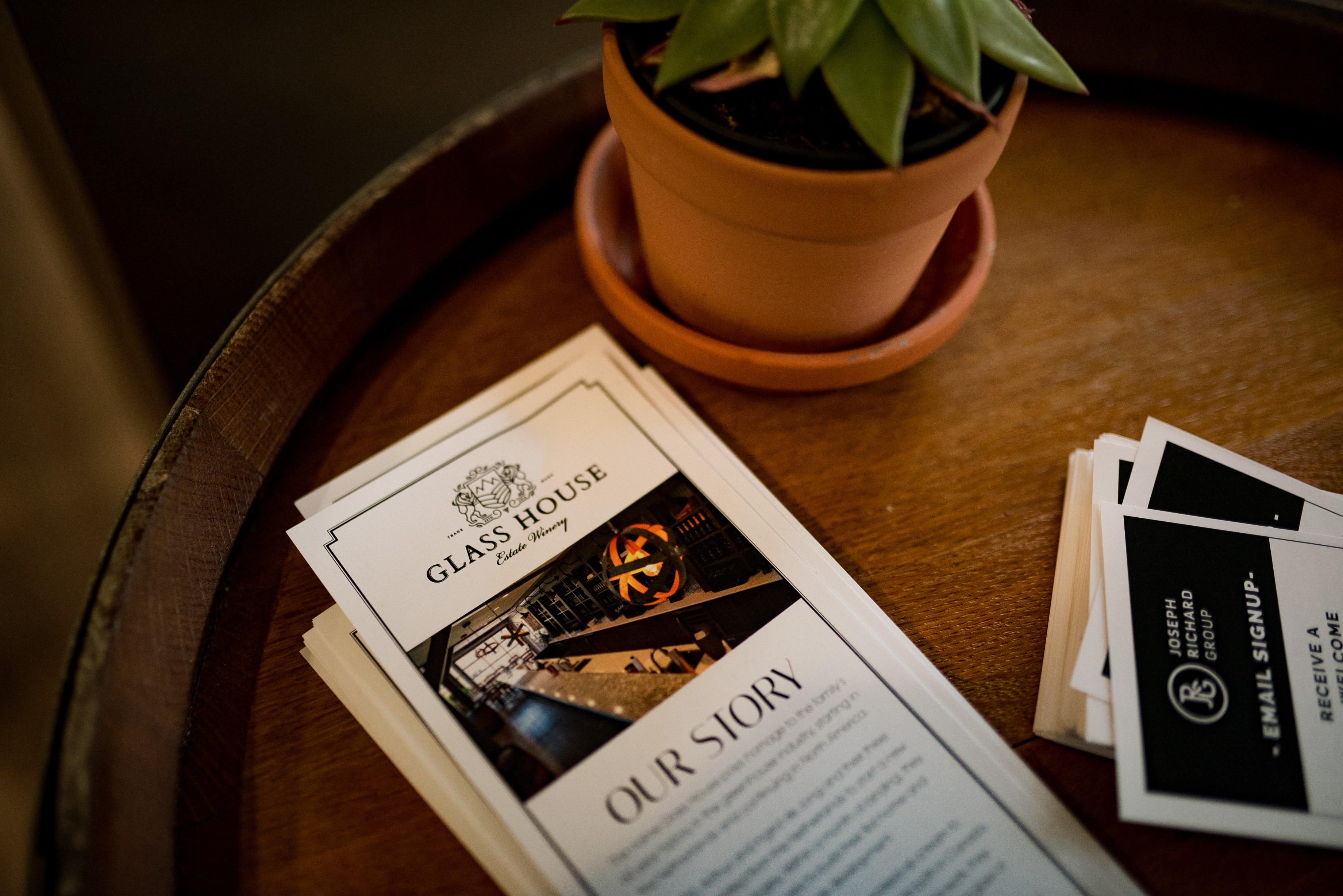 glass house winery weddings