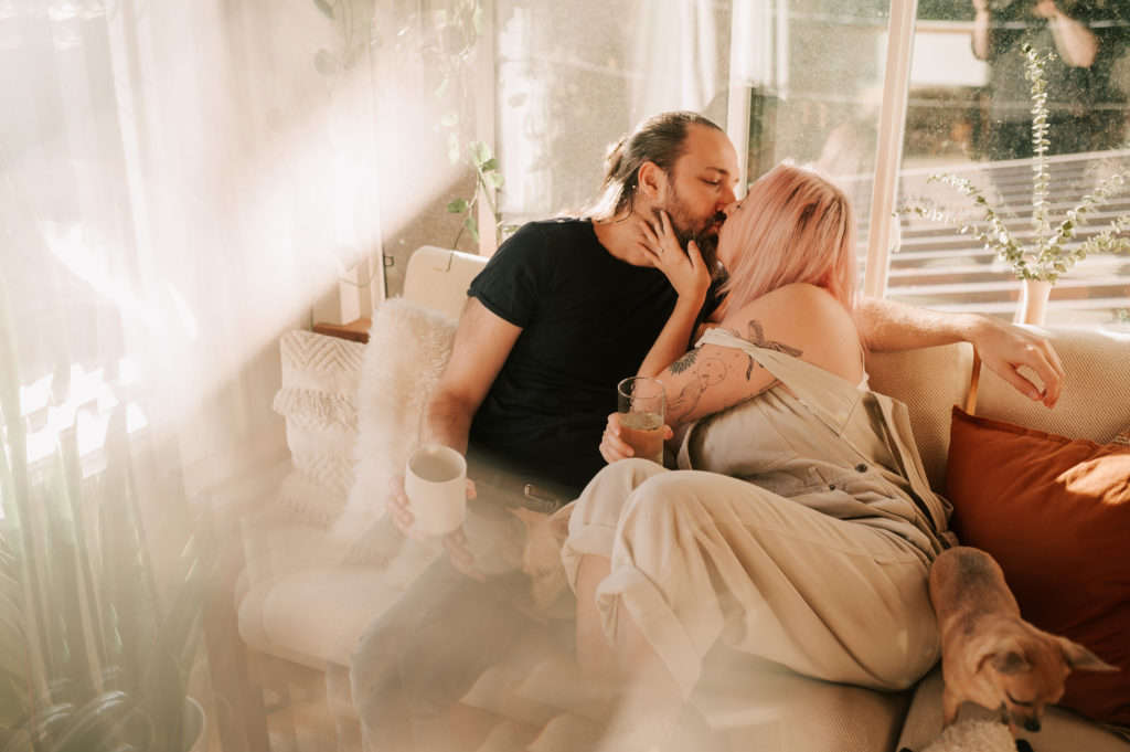 couples boudoir photography